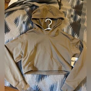 Cropped Beige Lululemon Sweater Small